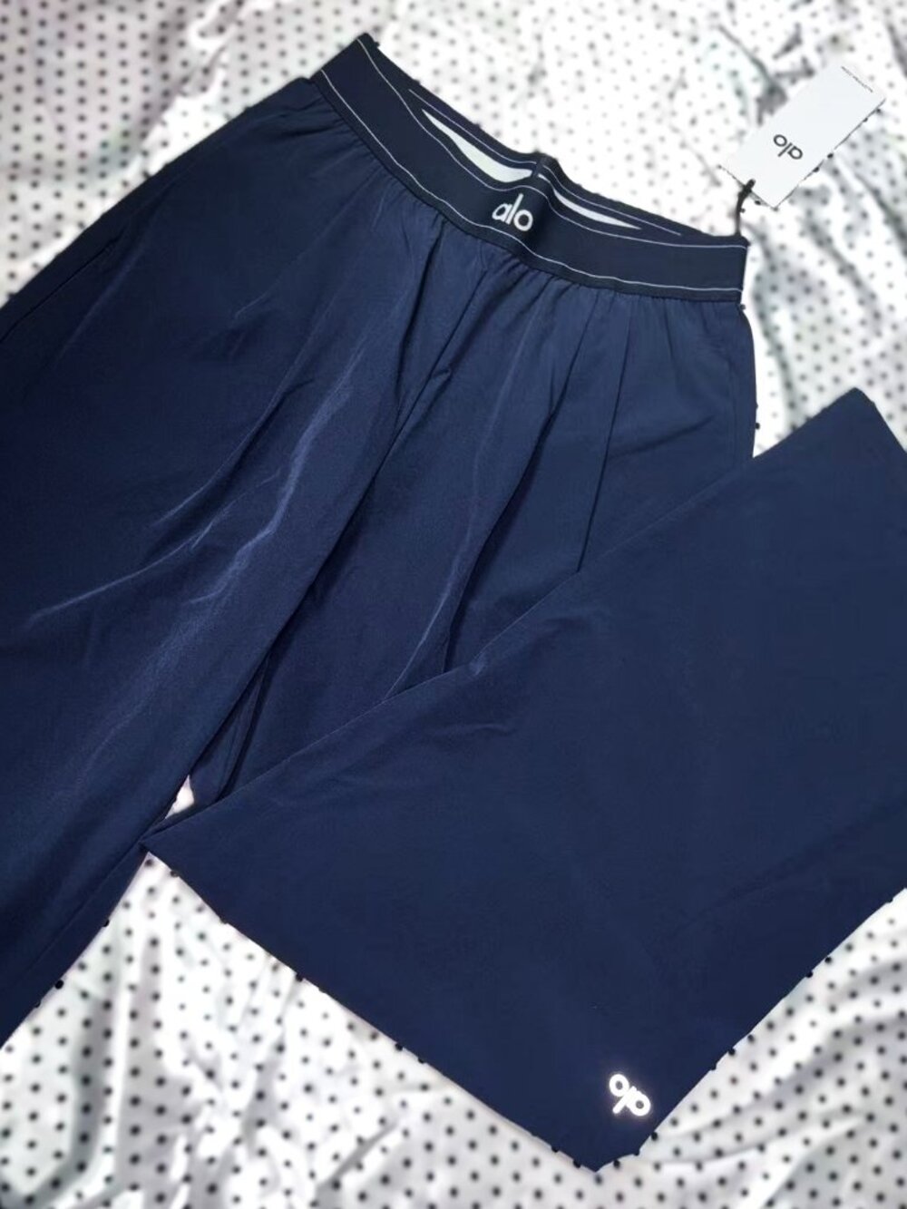 Brand new Alo Yoga Suit Up Trouser Navy Regular 30-inch - Picture 4 of 14